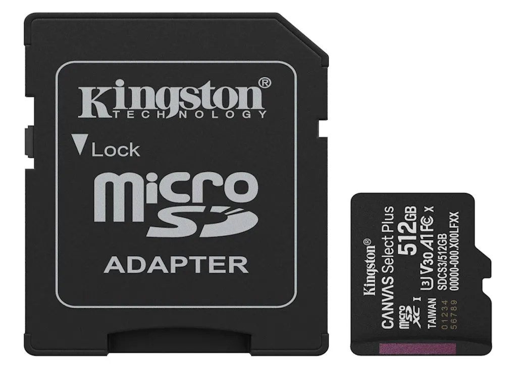 Memorije kartice KINGSTON SDCS3/512GB/microSDXC/512GB/Class10 U1/150MB/s + adapter Slika 3